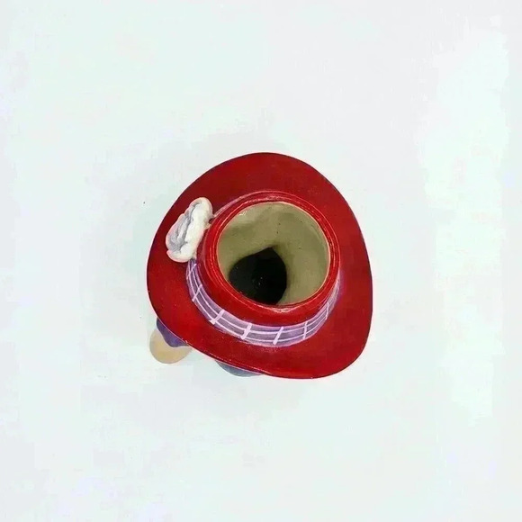 A Special Place Porcelain Lady Head Vase Planter - Picture 3 of 3